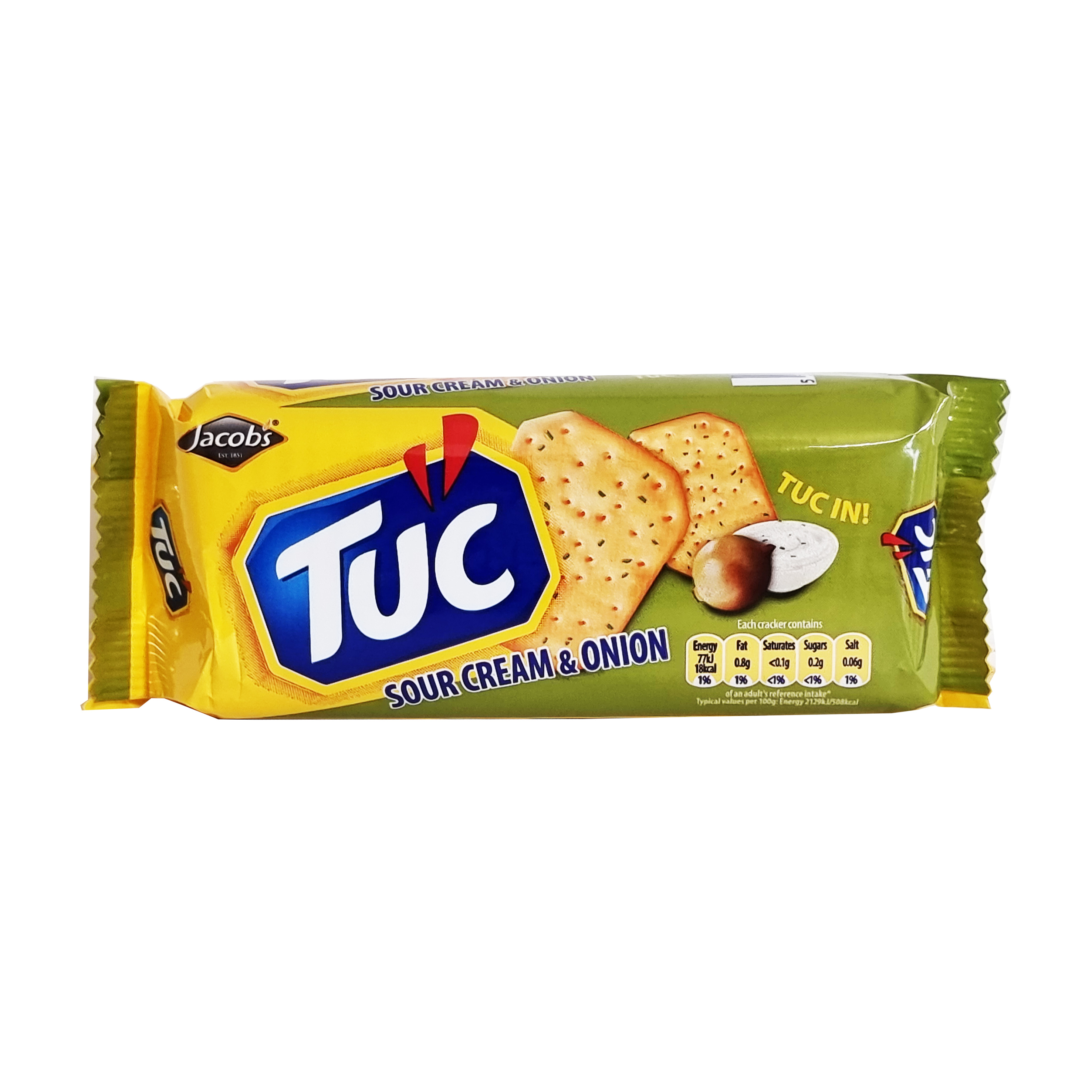 Jacobs Tuc Cracker Crema Agria y Cebolla 